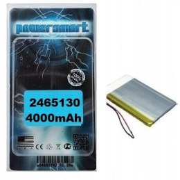 AKUMULATOR BATERIA 2465130 DO TABLETA NAWIGACJI 2,4X65X130mm 3,7V 4000mAh