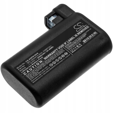 Bateria OSBP72LI25 S91-0400410-SU2 do AEG Electrolux Osiris PI92 3400mAh