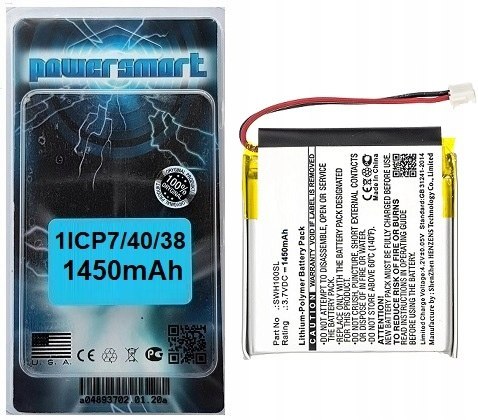 AKUMULATOR BATERY 1588-0911 1ICP7/40/38 SM-03 DO SONY WH-1000XM3 WH-1000XM4