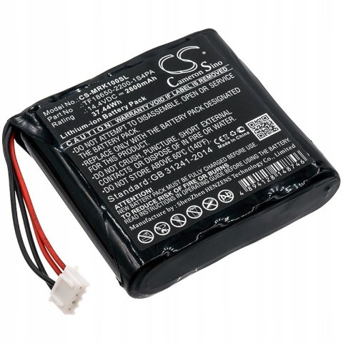 Akumulator Bateria TF18650-2200-1S4PA do Marshall Kilburn 14,4V 2600mAh