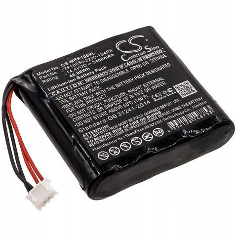 Akumulator Bateria TF18650-2200-1S4PA do Marshall Kilburn 14,4V 3400mAh