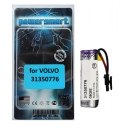 BATERIA 31350776 72155811150 AC424033 4,0V DO VOLVO ON CALL S60 V60 XC70