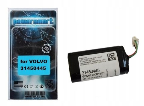 BATERIA 31450445 AKUMULATOR AC15 P0839A 8V DO MODUŁU VCM VOLVO S90 XC90 V90