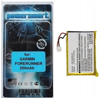 BATERIA 361-00086-00 DO GARMIN FORERUNNER 220 225 235 630 645 VIVOACTIVE 4
