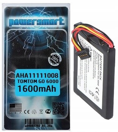 BATERIA AHA11111008 TOMTOM GO 5000 5100 6000 6100 TRUCK 5250 Trucker 5000