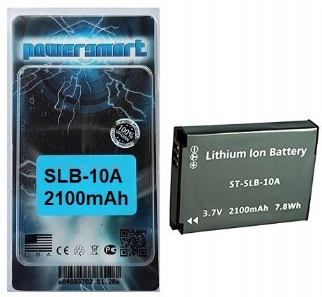 BATERIA DO Samsung WB250 WB750 SLB-10A 2100mAh