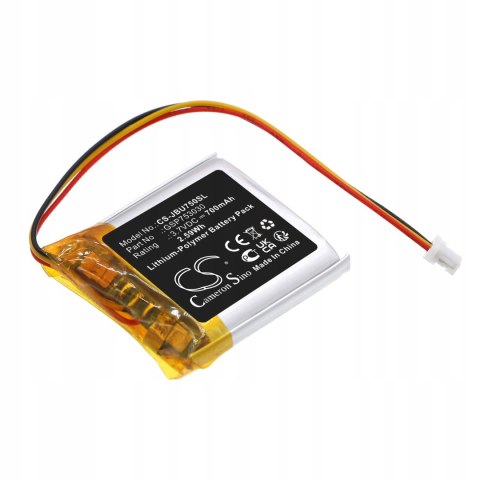 BATERIA GSP753030 01 AKUMULATOR 3,7V DO SŁUCHAWEK JBL TUNE 600 BT NC