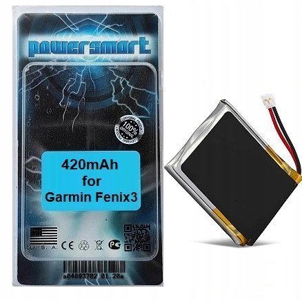 NEW AKUMULATOR DO Garmin Fenix 3 HR 361-00034-02