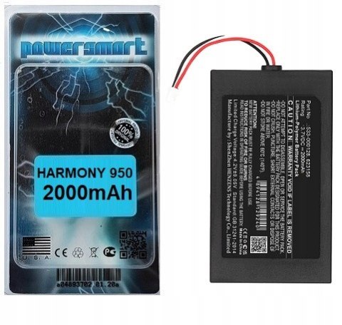 AKUMULATOR DO LOGITECH 533-000128 623158 HARMONY 950 ELITE 915-000260